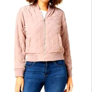 Lucky brand quilted bomber jacket